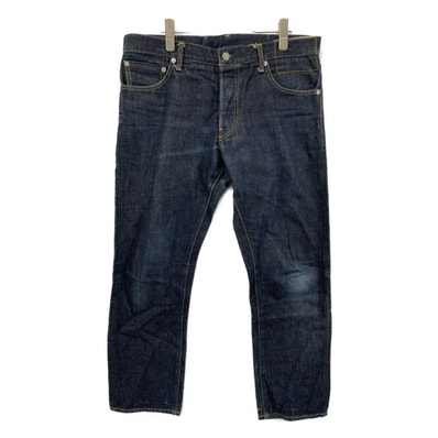 ビズビム インディゴ SOCIAL SCULPTURE 10 UNWASHED デニムパンツ W36L28