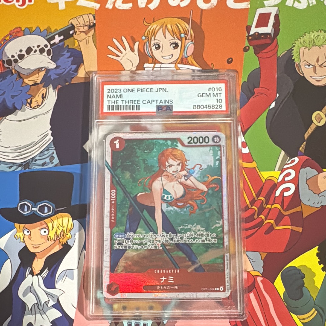 Nami R [OP01-016] (Ultimate Deck The Three Captains) — PSA 10