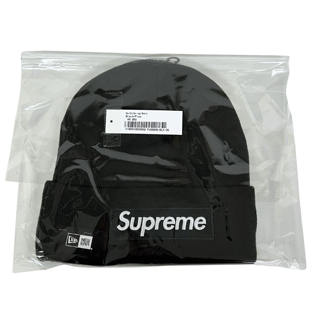 SUPREME シュプリーム × New Era 25AW Box Logo Beanie ニットキャップ 45103
