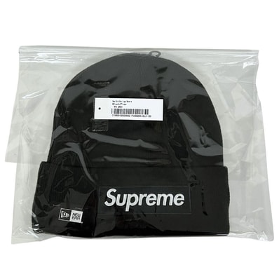 SUPREME シュプリーム × New Era 25AW Box Logo Beanie ニットキャップ 45103