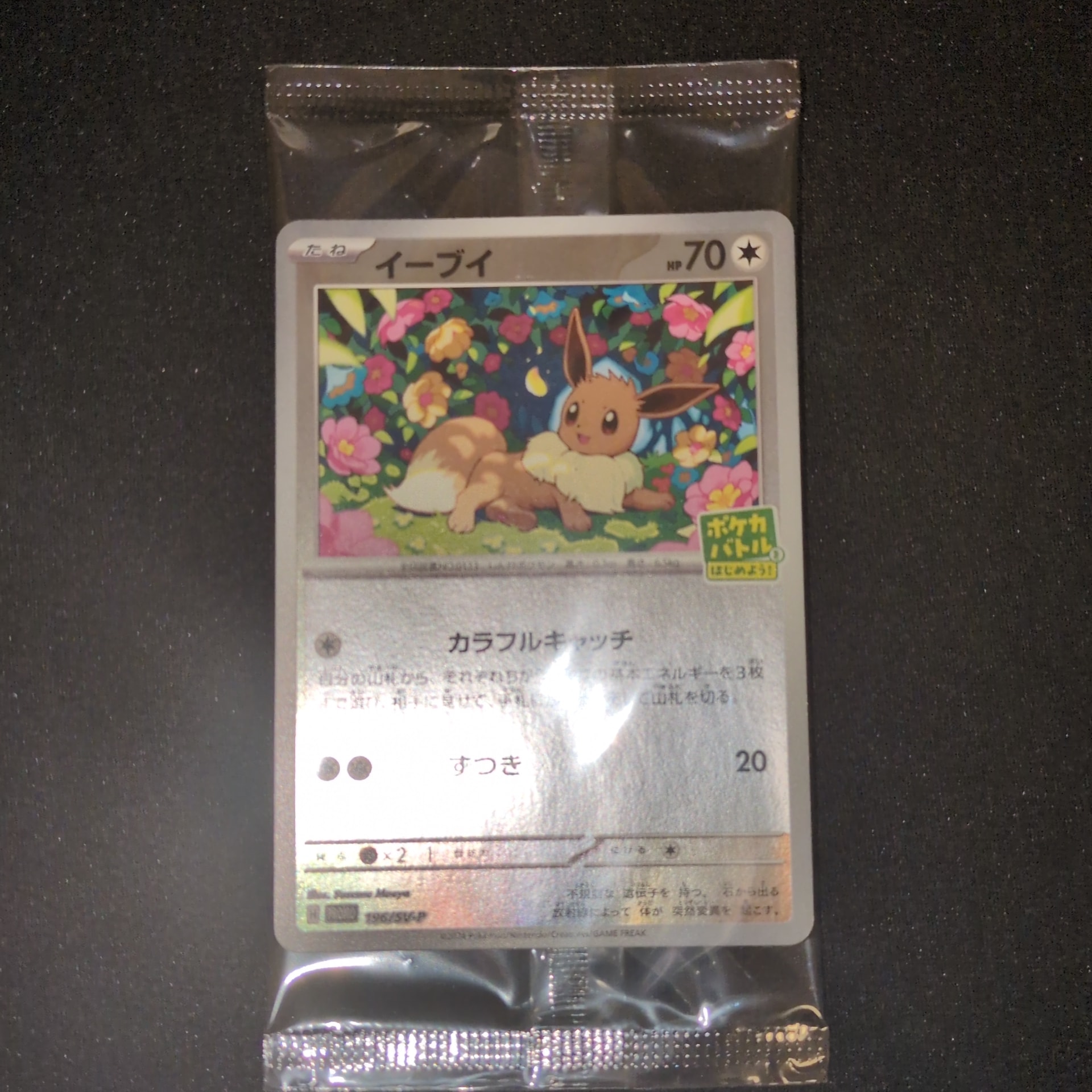 イーブイ P [SV-P-SM 196](プロモカードパック「ポケカバトルをはじめよう!キャンペーン」)