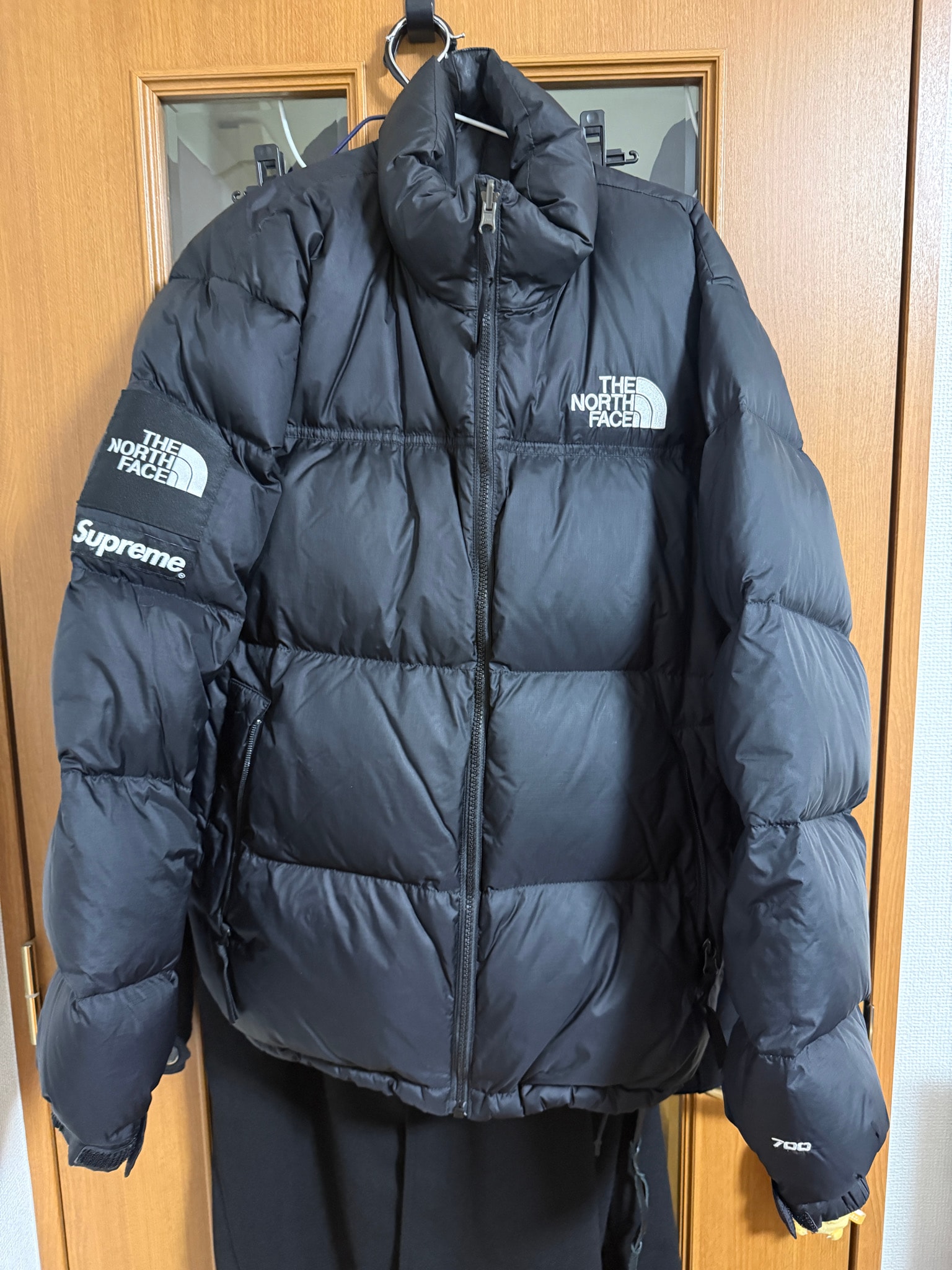 Supreme x The North Face Split Nuptse Jacket "Black" ND02400I / NF0A875F