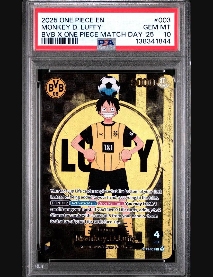 PSA10】モンキー・D・ルフィ L [ST13-003]【英語版】(プロモーション