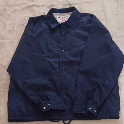 Supreme x Champion Coaches Jacket "Navy"