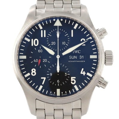 IWC パイロットウォッチクロノグラフ IW377710 SS 自動巻