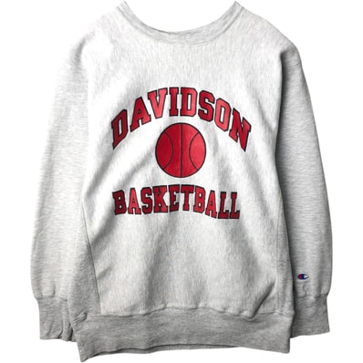 古着 90年代 チャンピオン リバースウィーブ 刺繍タグ アドバタイジング スウェットシャツ トレーナー USA製 メンズXL相当/eaa635723