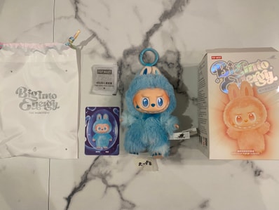 POP MART THE MONSTERS (LABUBU) Big into Energy Series Plush Pendant HOPE