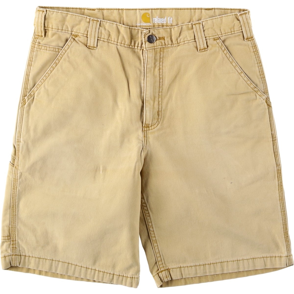 古着 カーハート Carhartt RELAXED FIT ダック地 ワークショーツ ショートパンツ メンズw34相当/eaa620636