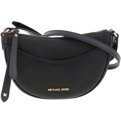 【お値下げ品】Michael Kors マイケルコース ディーバ ショルダーバッグ ショルダーバッグ 35R3G4DC5L レザー ブラック ゴールド金具 レディース【中古】