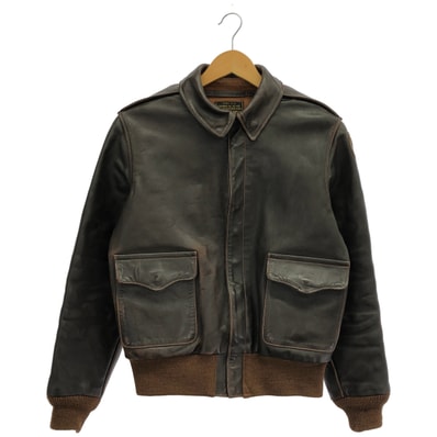 ザリアルマッコイズ ROUGH WEAR CLOTHING 旧リアルマッコイズ 90s A-2 フライトジャケット 36