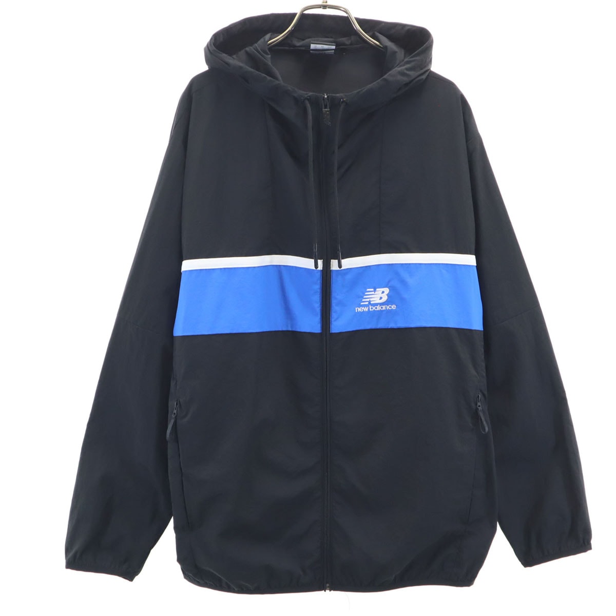 NEW BALANCE ニューバランス ナイロンジャケット L ブラック
