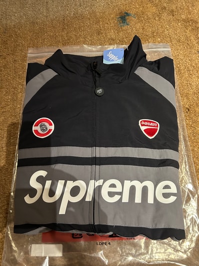 Supreme x Ducati Track Jacket "Black"
