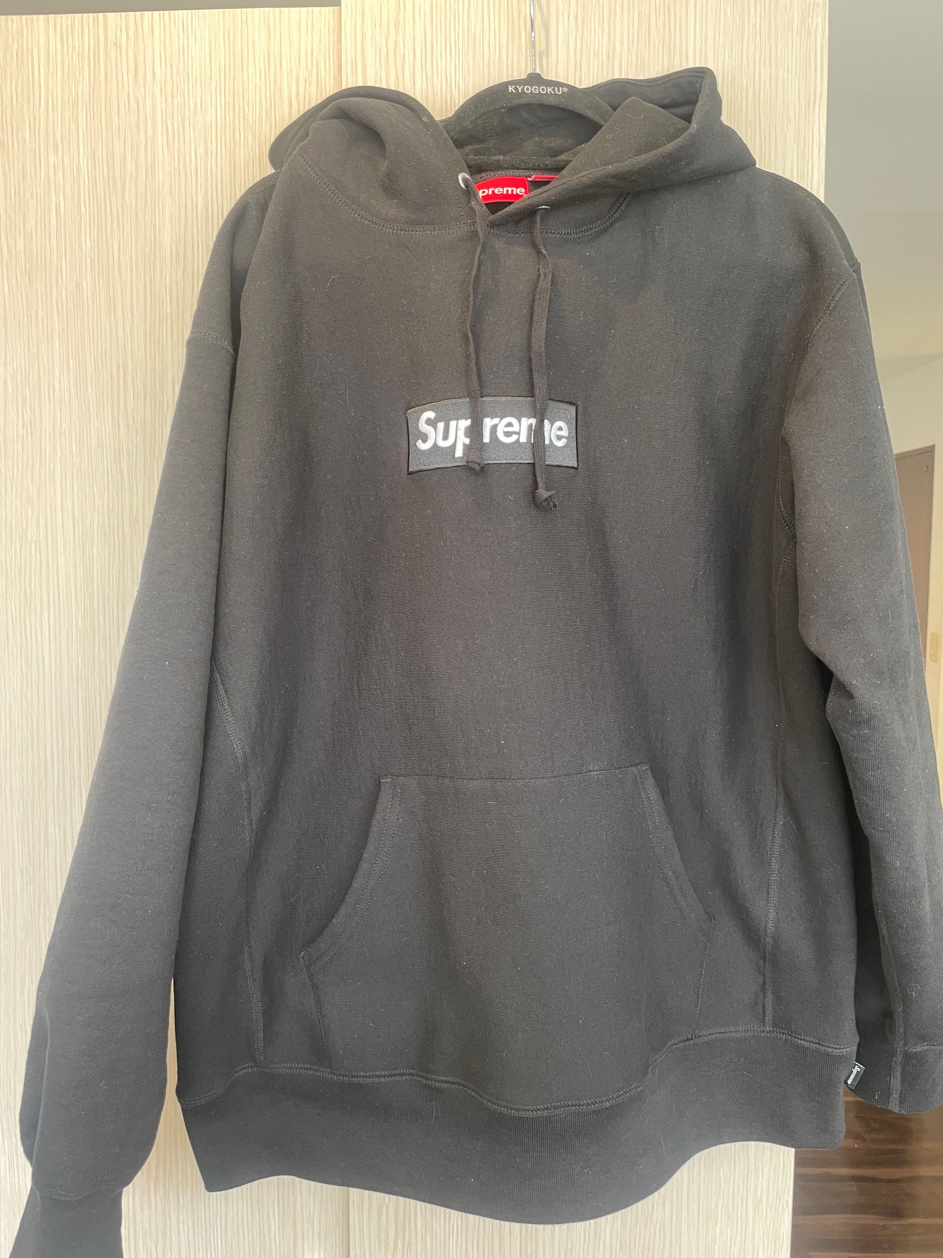 Supreme Box Logo Hooded Sweatshirt "Black" (21FW)