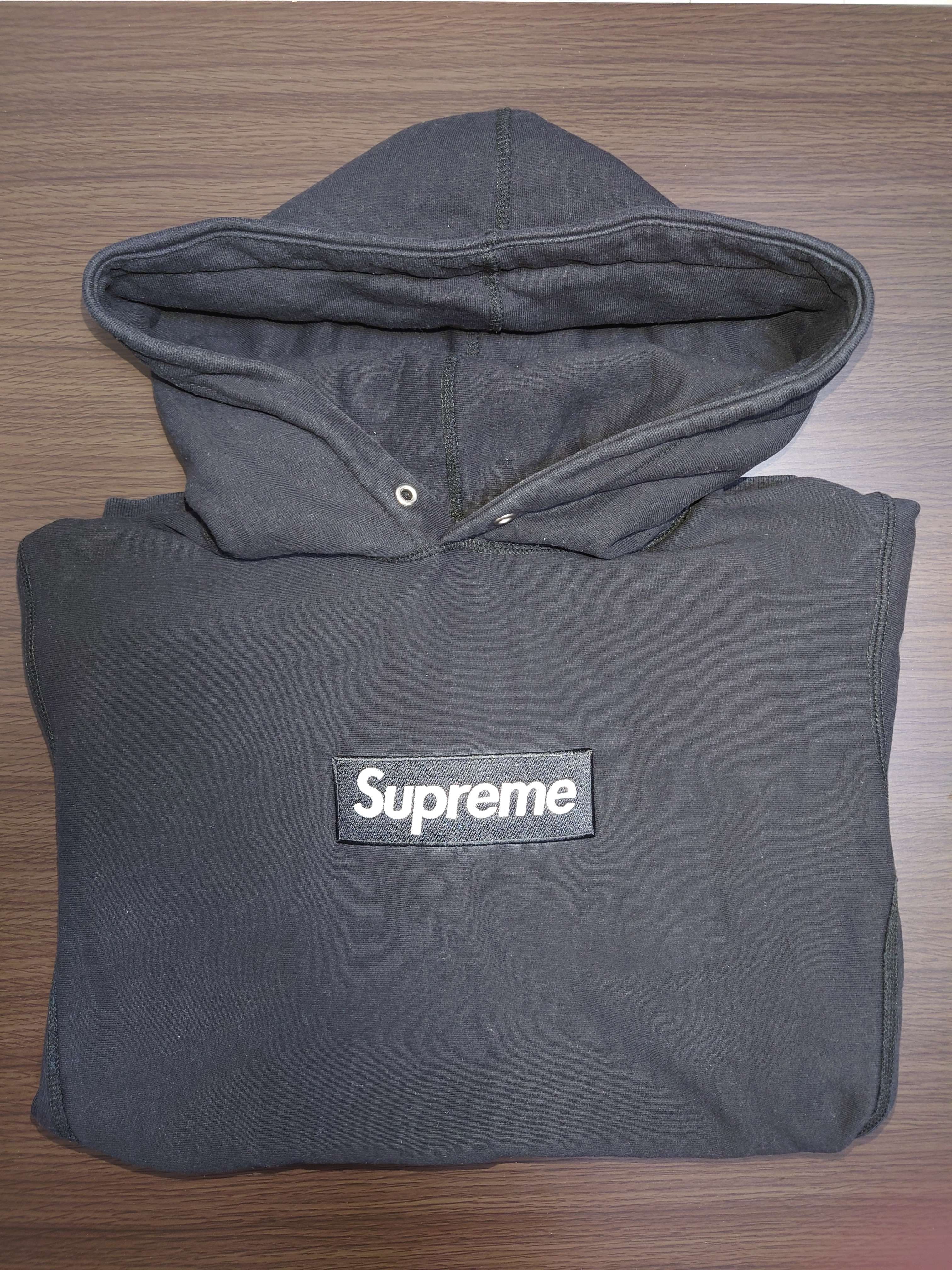 Supreme Box Logo Hooded Sweatshirt "Black" (16FW)