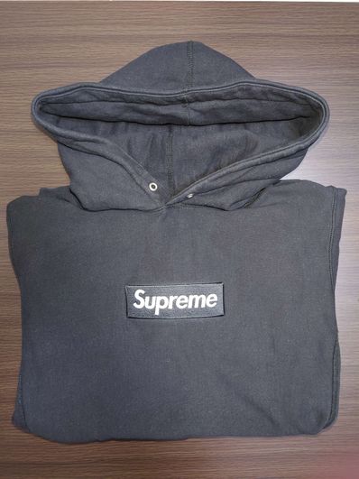 Supreme Box Logo Hooded Sweatshirt "Black" (16FW)
