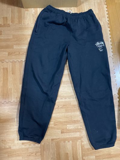 Nike x Stussy International Sweatpants (US Size) "Black" DC4227-010