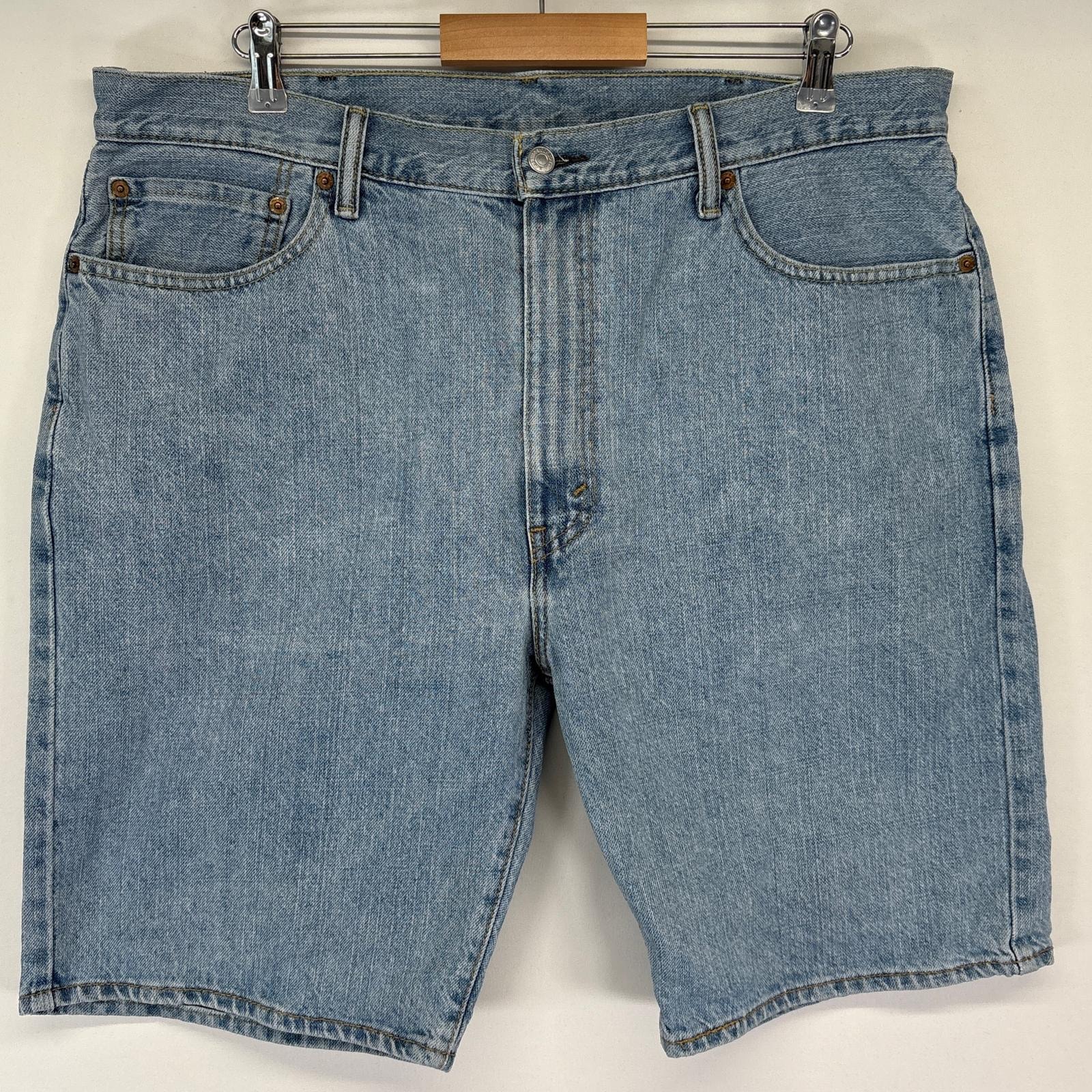 古着 リーバイス Levi's ショートパンツ 505 ハーフ 半ズボン 短パン デニム ジーパン コインポケット w40  ブルー メンズ