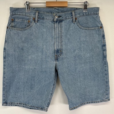 古着 リーバイス Levi's ショートパンツ 505 ハーフ 半ズボン 短パン デニム ジーパン コインポケット w40 ブルー メンズ