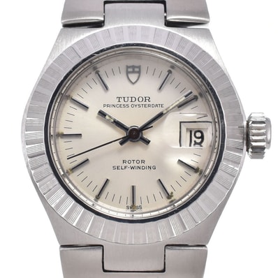 チューダー TUDOR 9311/0 オイスタープリンセス デイト ステンレス シルバー 自動巻き レディース 良品 腕時計 R#149180