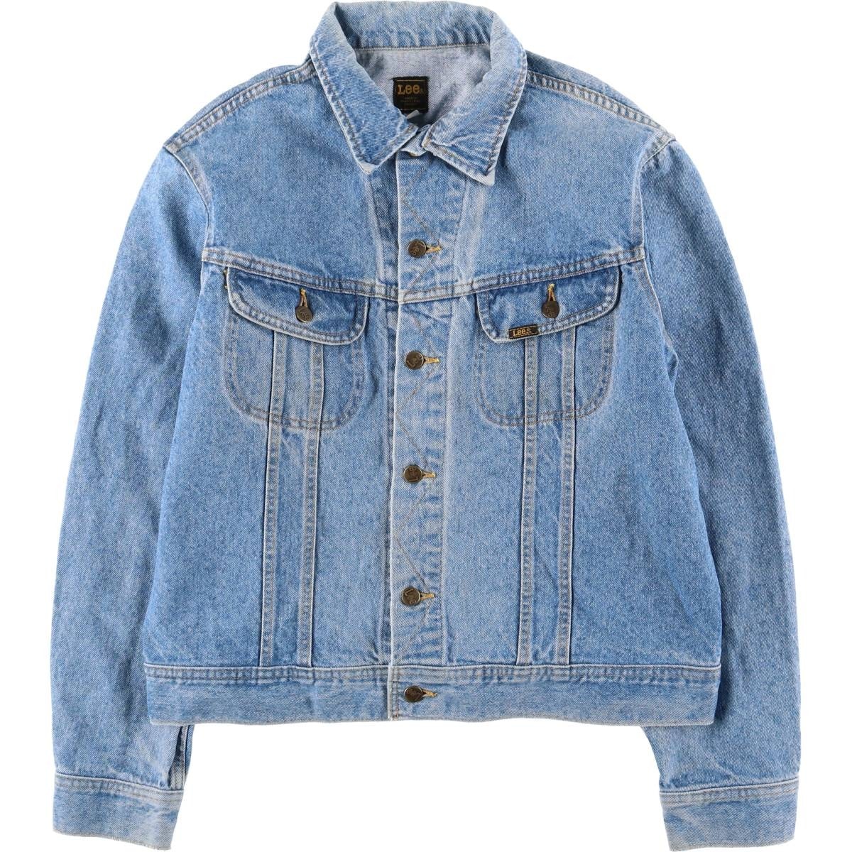 古着 リー Lee デニムジャケット Gジャン カナダ製 メンズL相当 ヴィンテージ/eaa597760