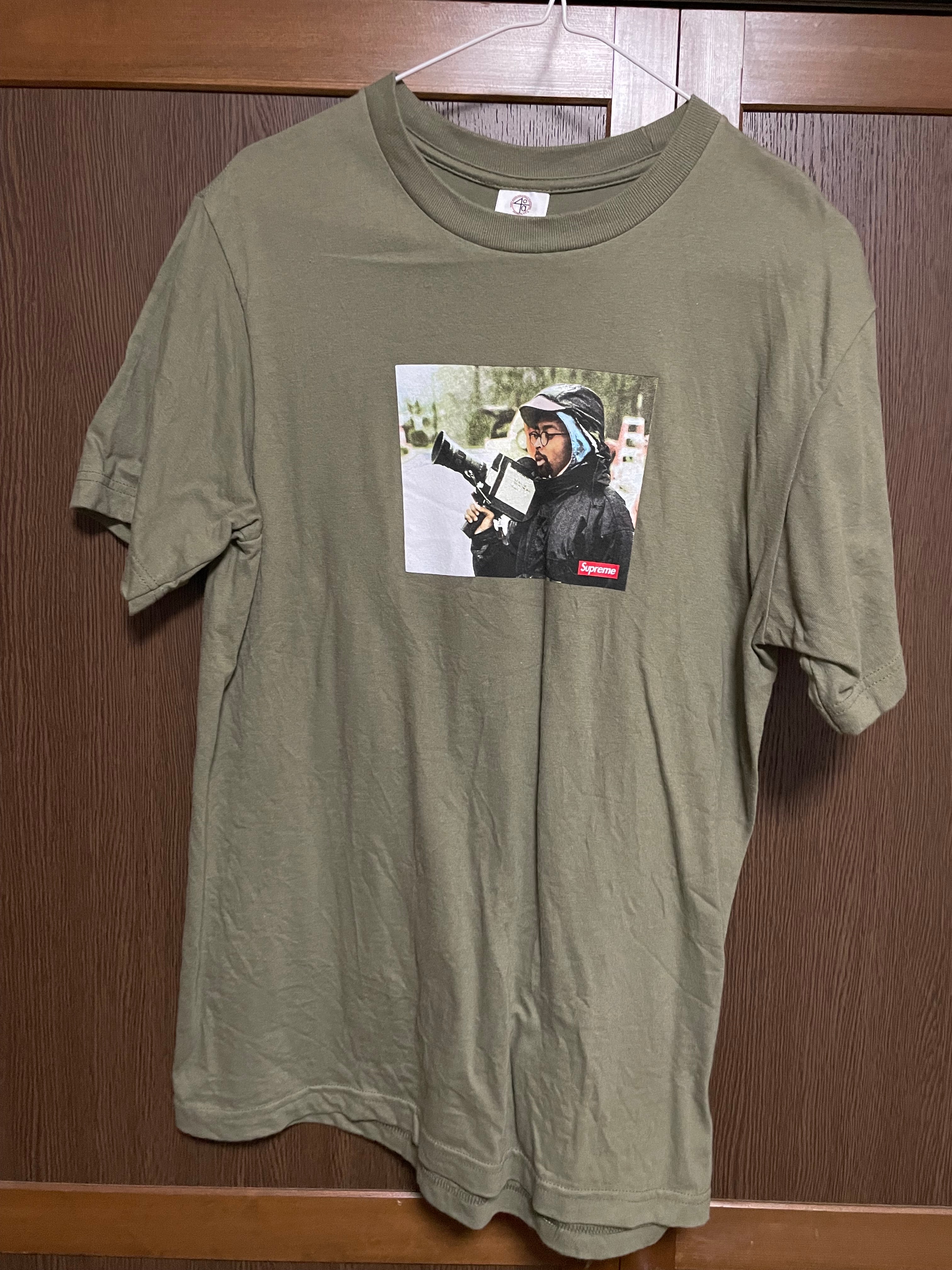 Supreme x 40 Acres Spike Tee "LightOlive"