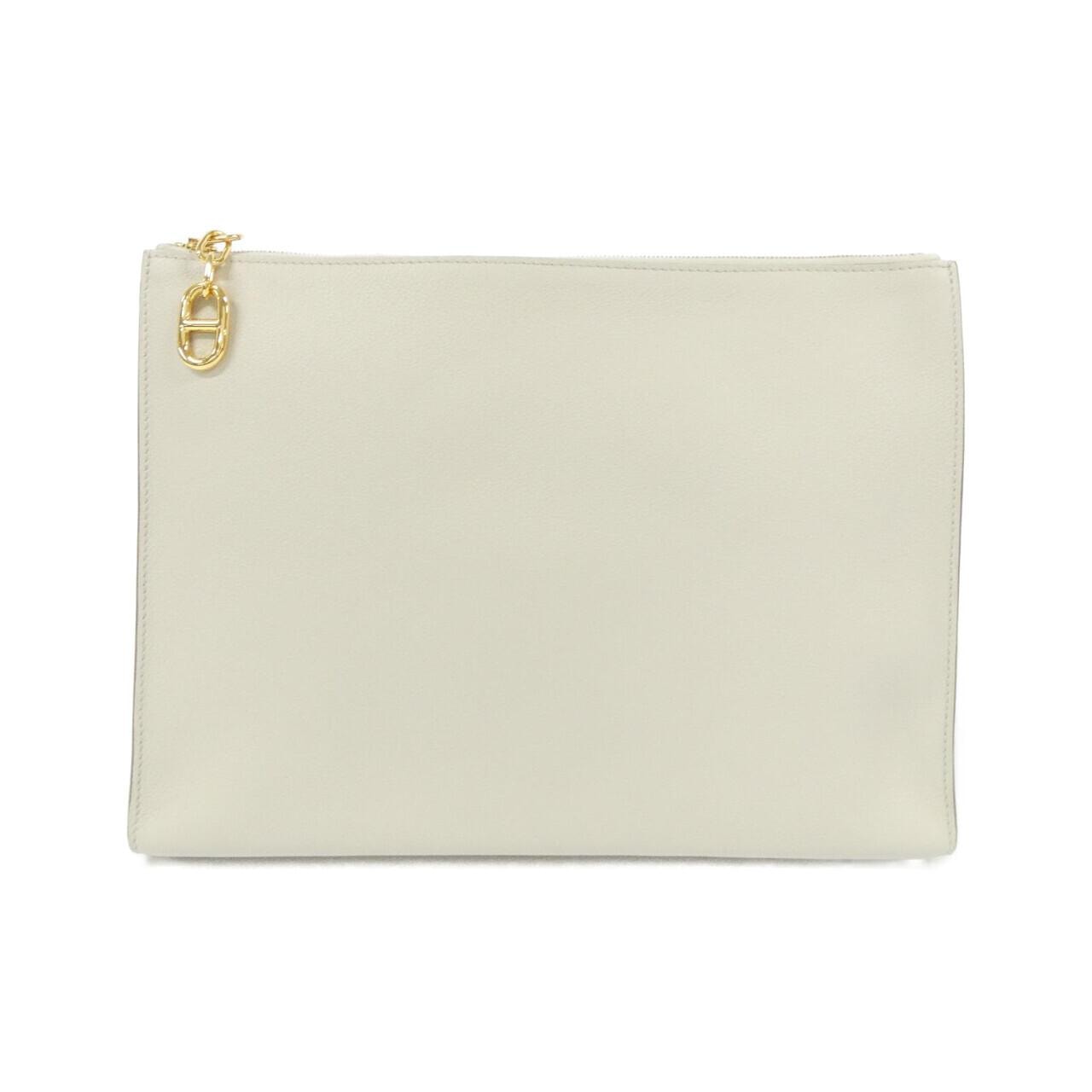 エルメス ジップアンゴー シェーヌ ダンクル GM 084322CC ポーチ