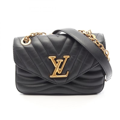 ルイ・ヴィトン LOUIS VUITTON ニューウェーブ チェーンバッグPM ショルダーバッグ バッグ レザー ノワール レディース ブラック系 M20687 【中古】