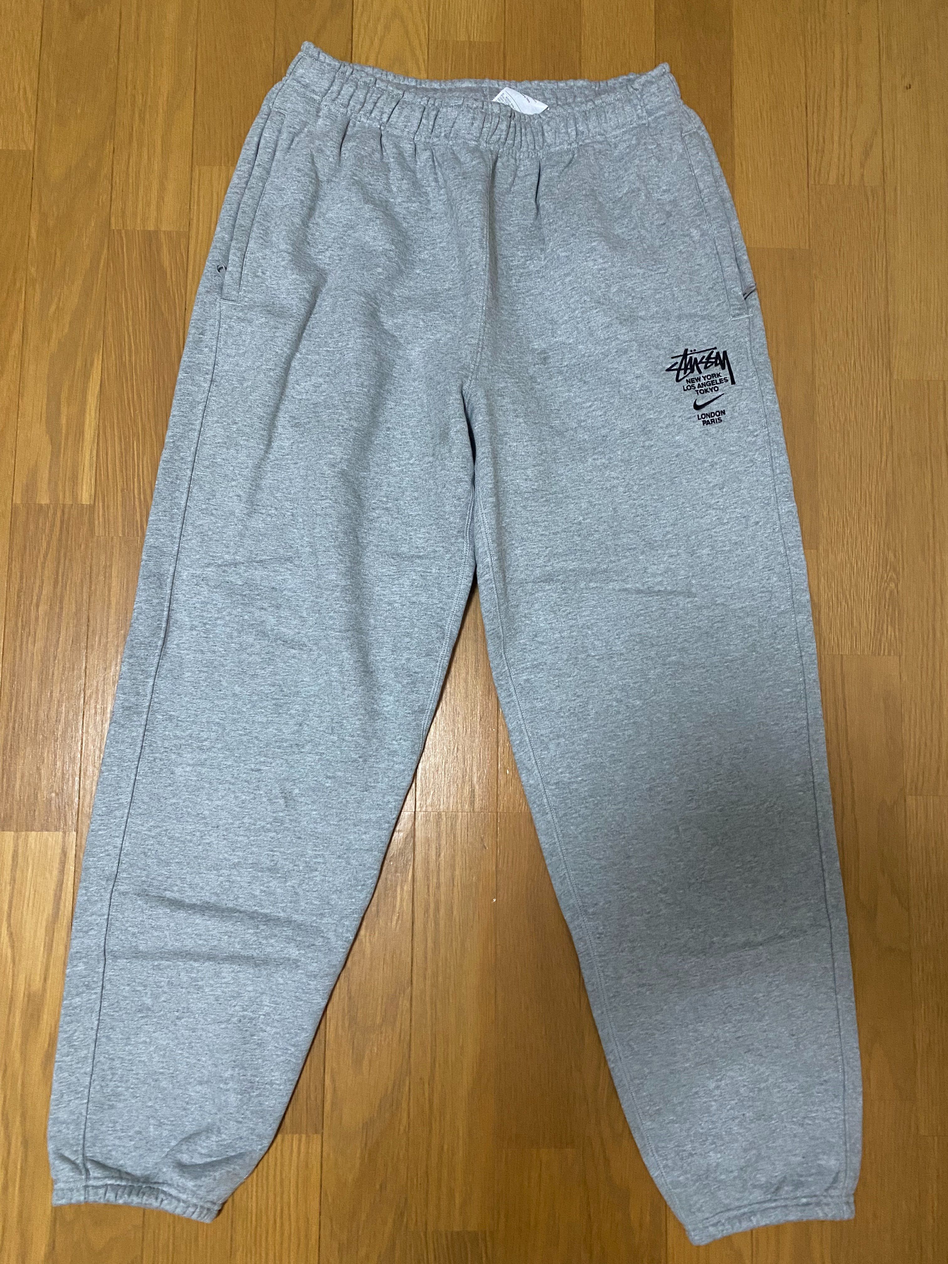 Nike x Stussy International Sweatpants (US Size) "Grey" DC4227-050