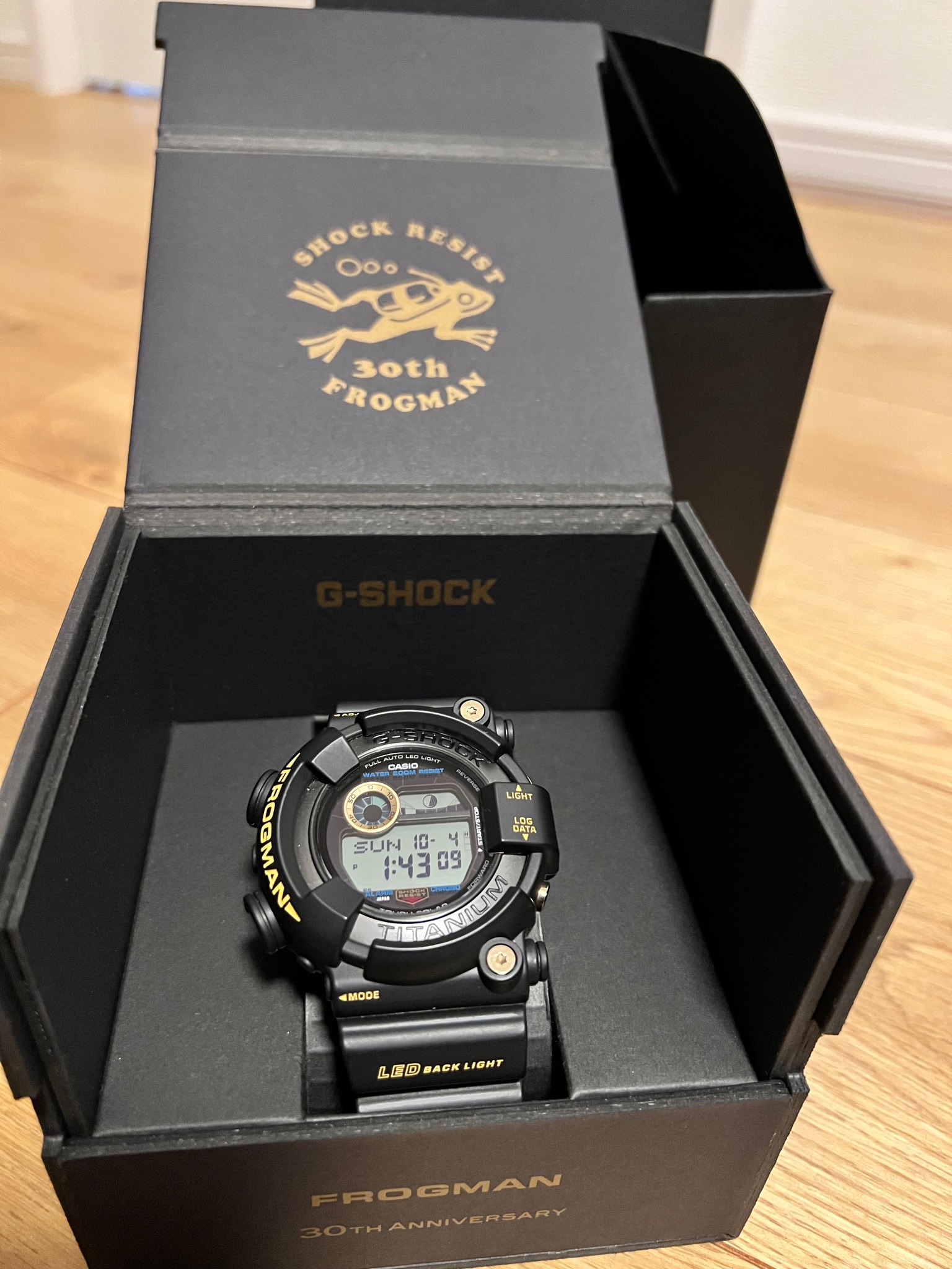 Casio G-Shock Master of G - Sea Frogman GW-8230B-9AJR "Black"