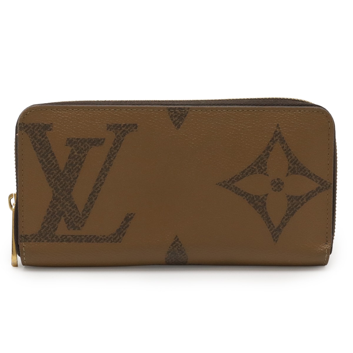 ルイ・ヴィトンジッピーウォレット モノグラムジャイアントリバース