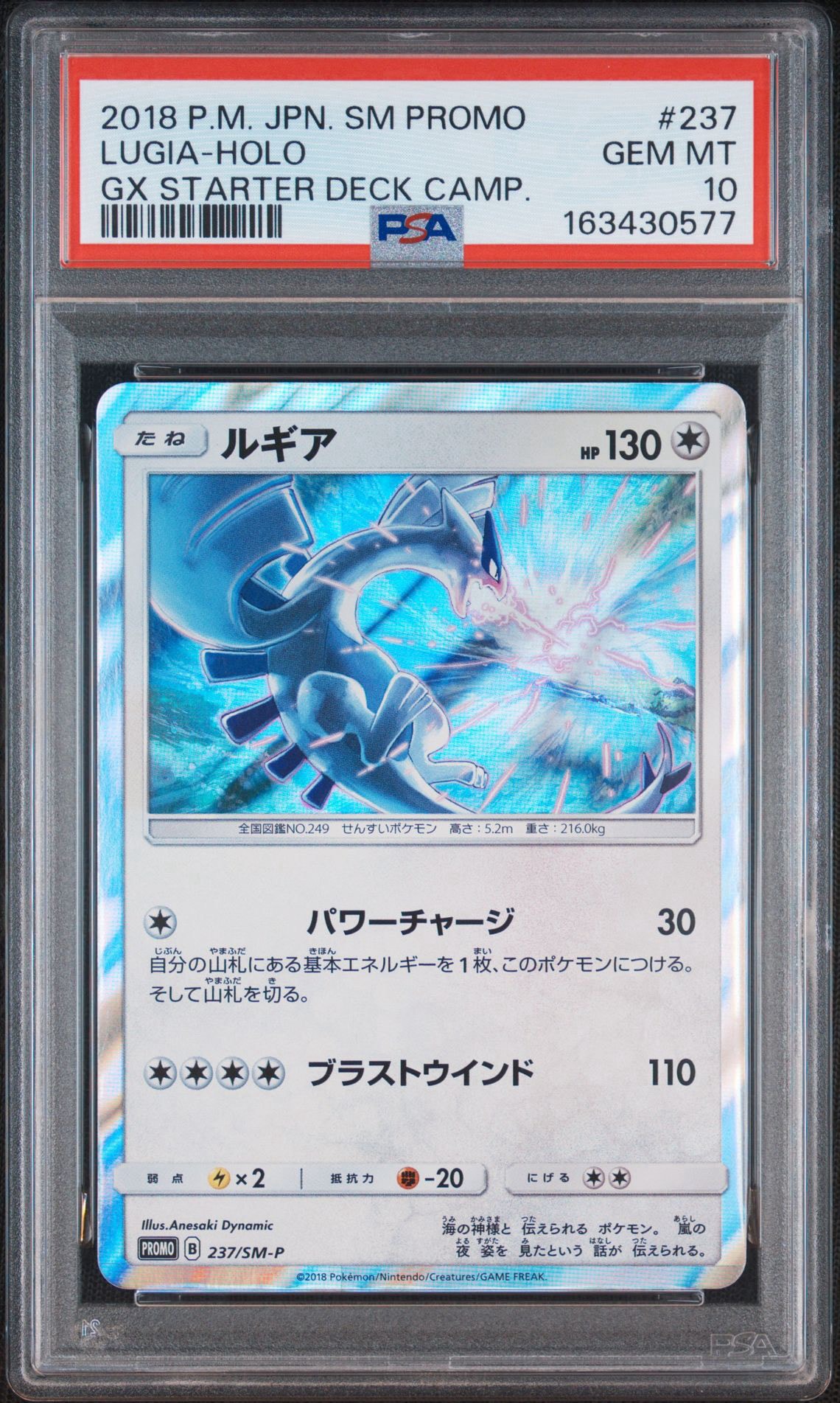 ルギア P [SM-P 237](GXスタートデッキ「Wルギアキャンペーン」)通販