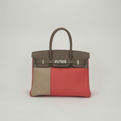エルメス HERMES バーキン30 カザック バーキン 30 バッグ トートバッグ スイフト ローズジャイプール Rosejaipur エトゥープ Etoupe アルジル Argile ピンク Pinkグレー Grayベージュ Beige