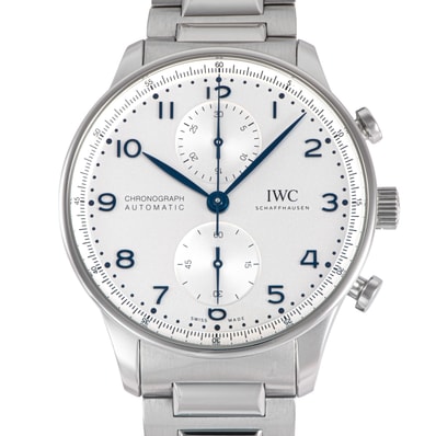 IWC ポルトギーゼ クロノグラフ IW371617 ステンレススチール【中古】