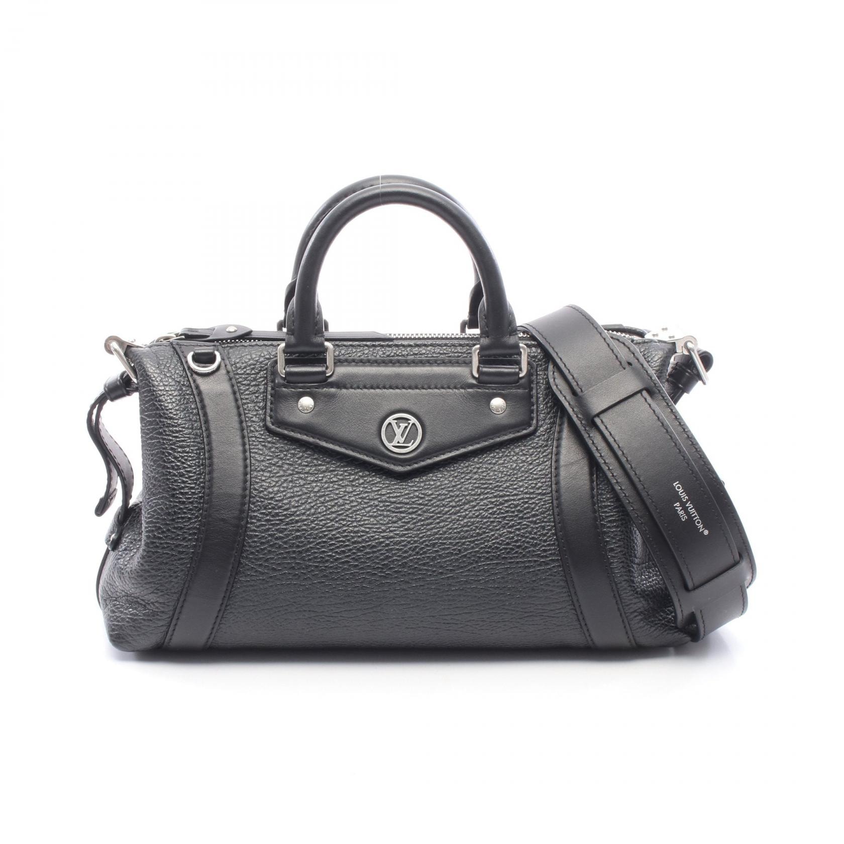 ルイ・ヴィトン LOUIS VUITTON LV バイカーPM 2WAY ハンドバッグ バッグ レザー カーフ ノワール レディース ブラック系 M14514 【中古】