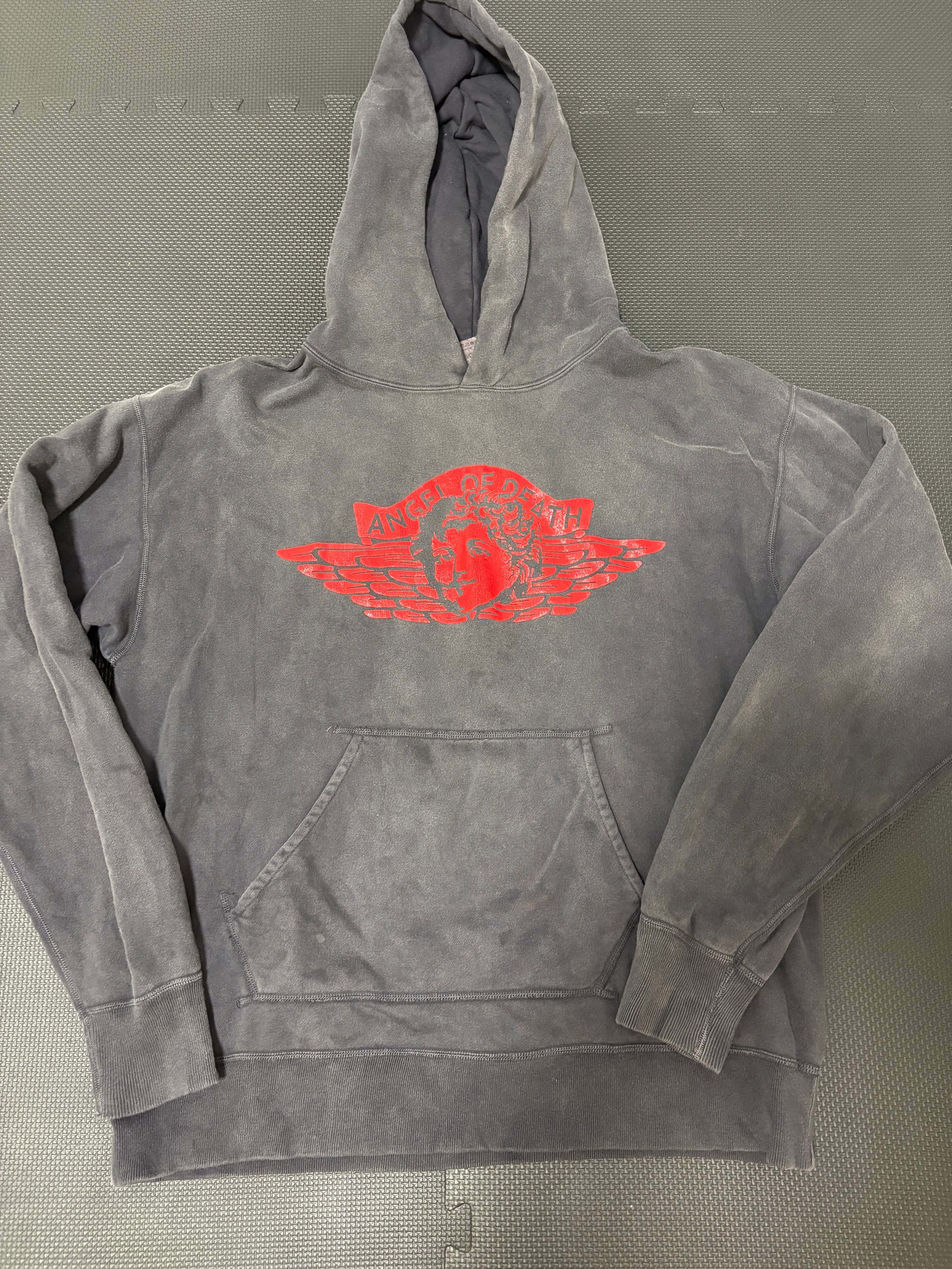 SAINT Mxxxxxx 24SS Angel Hoodie "Black"