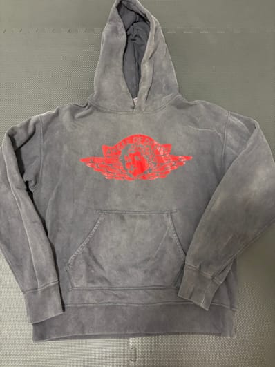 SAINT Mxxxxxx 24SS Angel Hoodie "Black"
