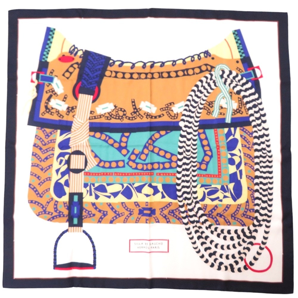 エルメス カレ90 SILLA DE GAUCHO ガウチョの鞍