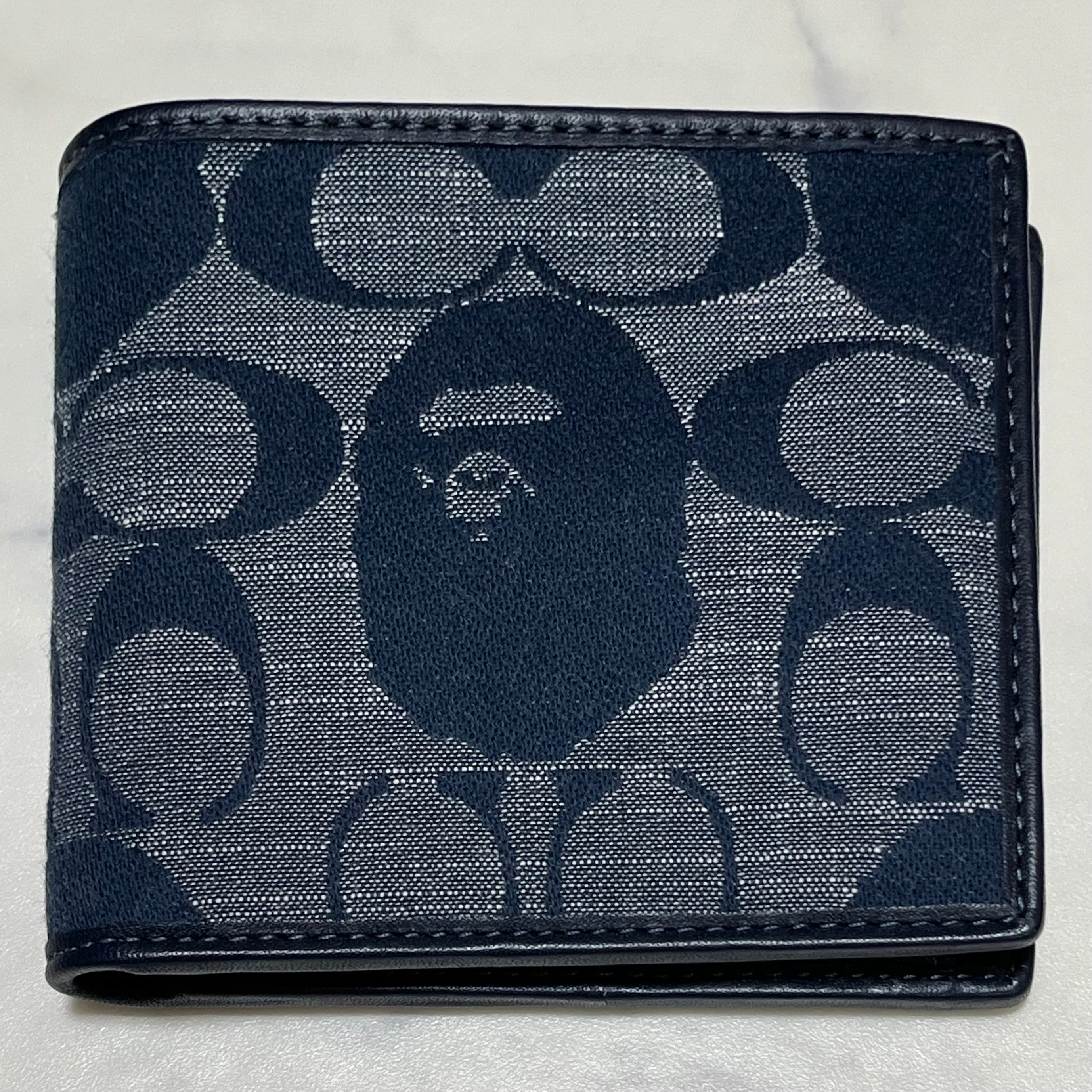 BAPE X COACH COIN WALLET