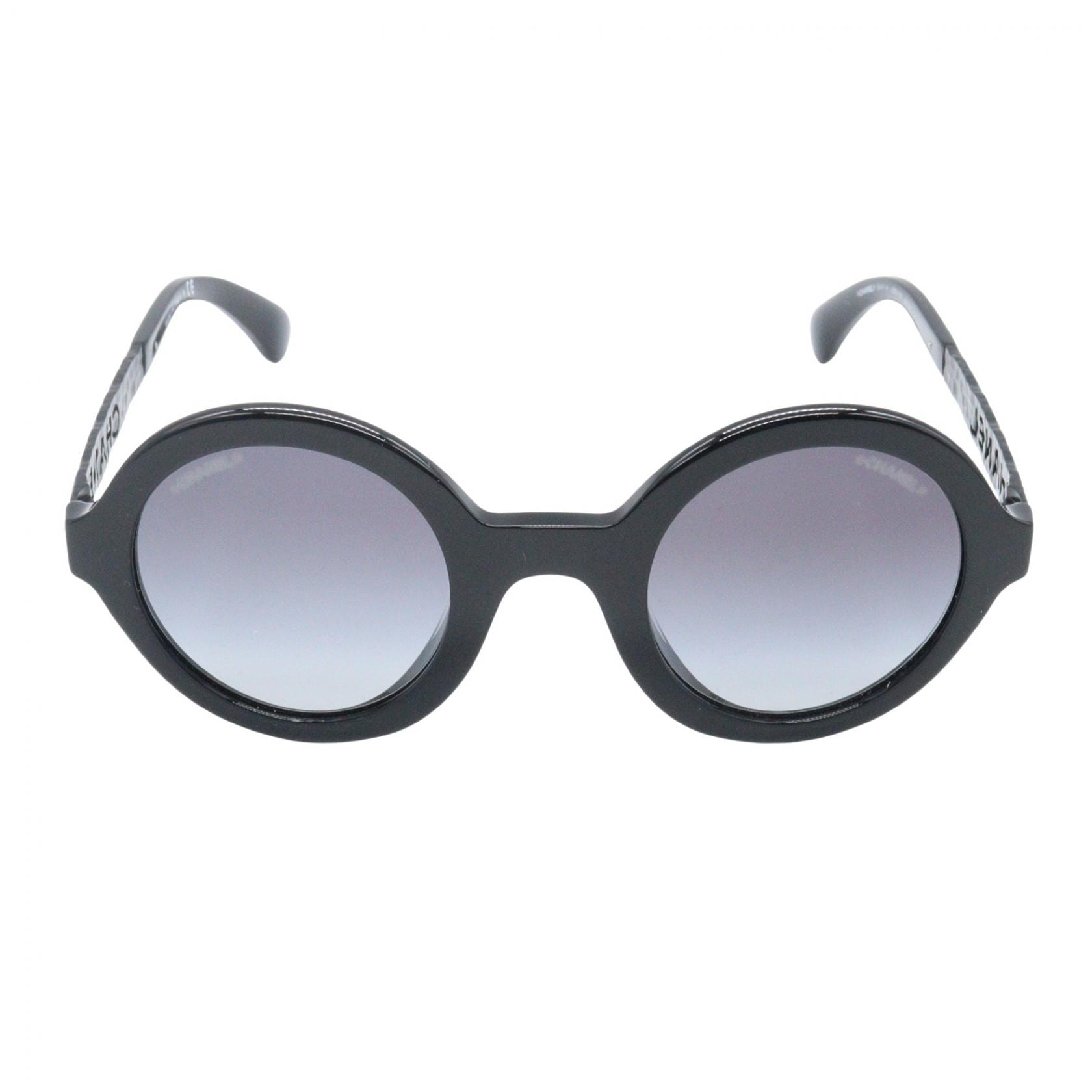 シャネル CHANEL サングラス サングラス 衣料品 アセテート レディース ブラック系 5441A 888/S6 【中古】