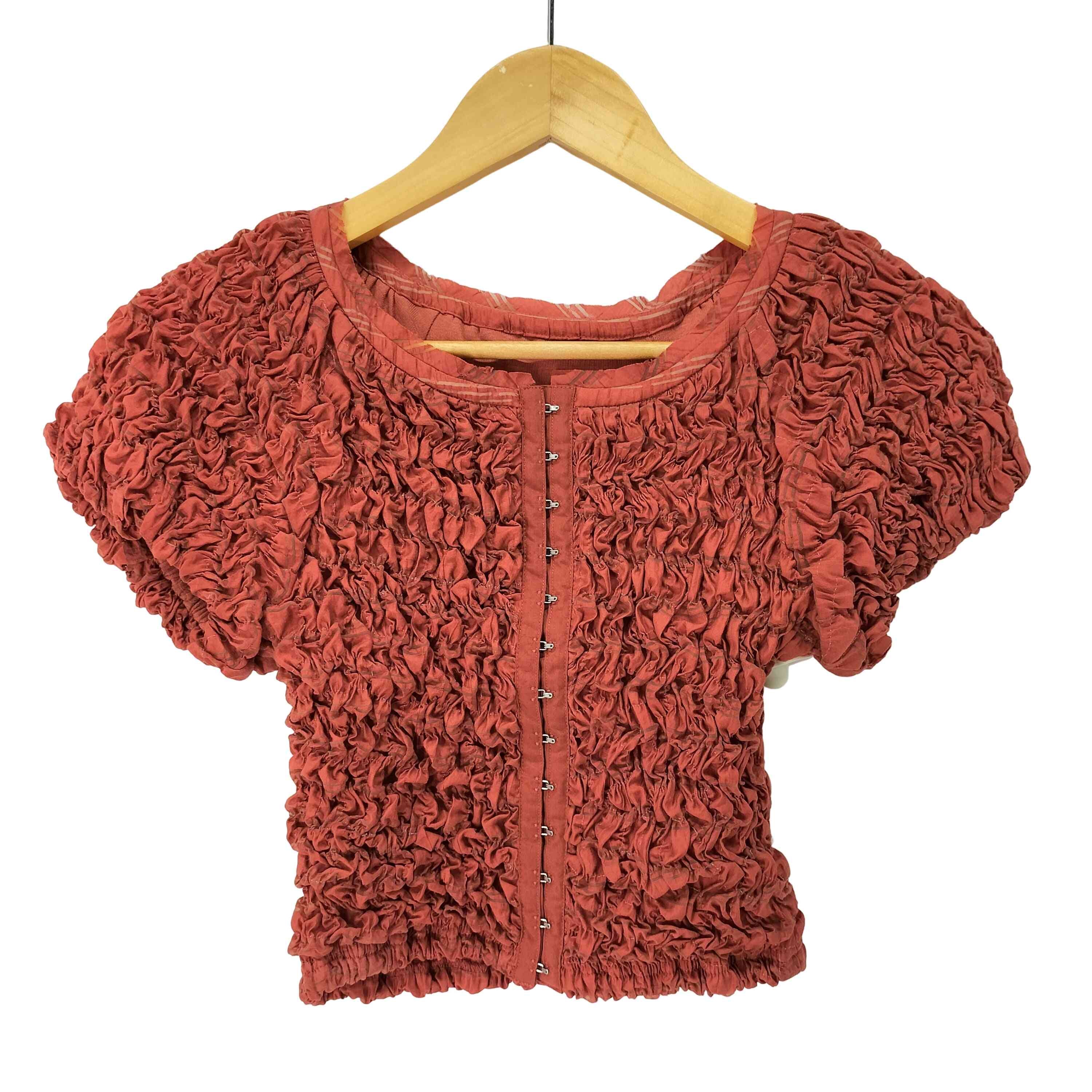 SHIRRING PUFF TOPS【1142232902338】