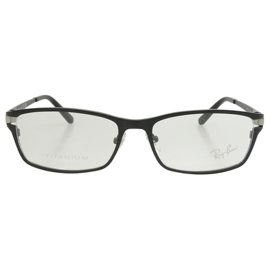 Ray-Ban レイバン RX8727D-1074 チタン製 フレーム 眼鏡 メガネ アイウェア フレーム:ブラック系 レンズ:クリア 54□16【極上美品】【中古】