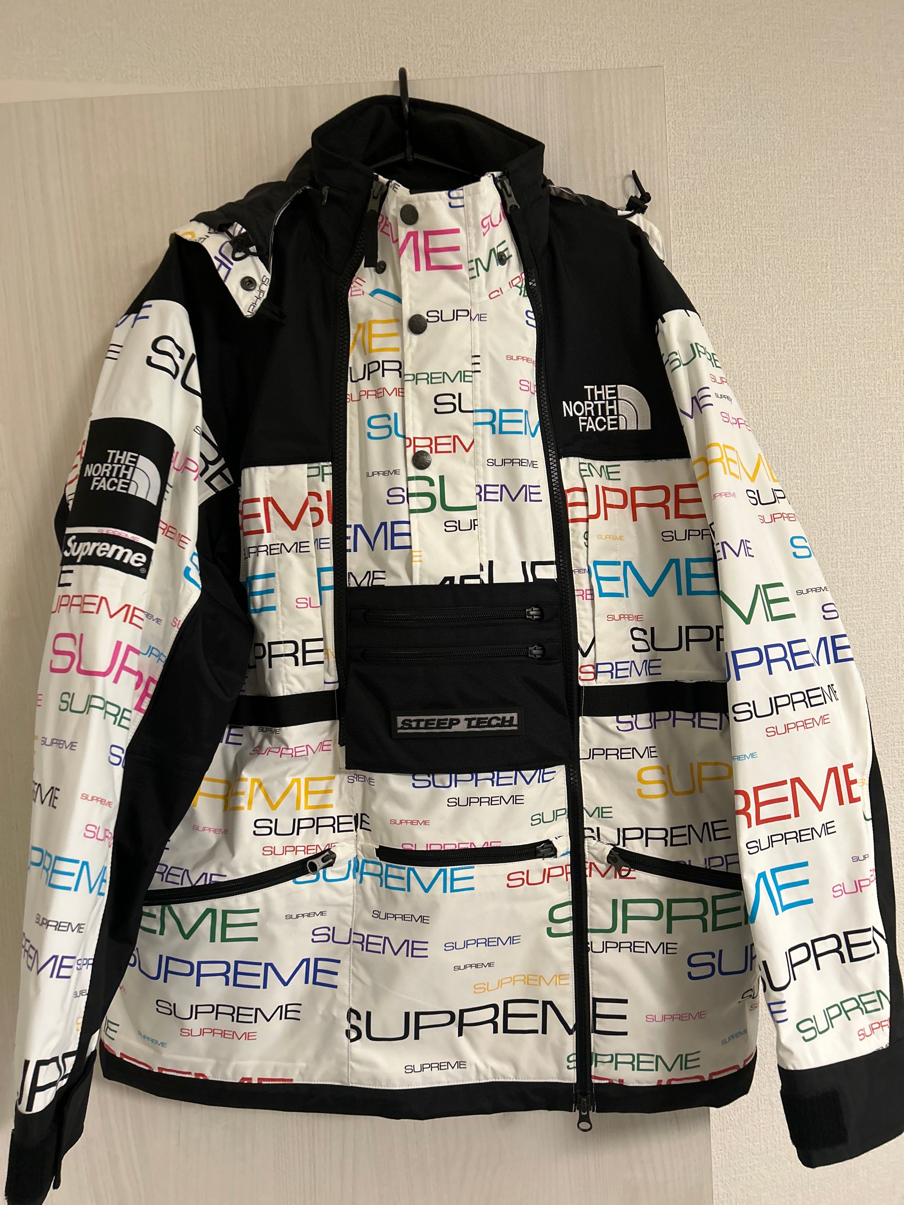 Supreme x The North Face Steep Tech Apogee Jacket "White"