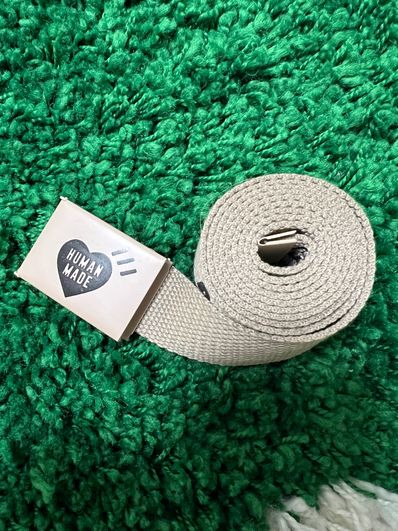 HUMAN MADE WEB BELT "Beige"