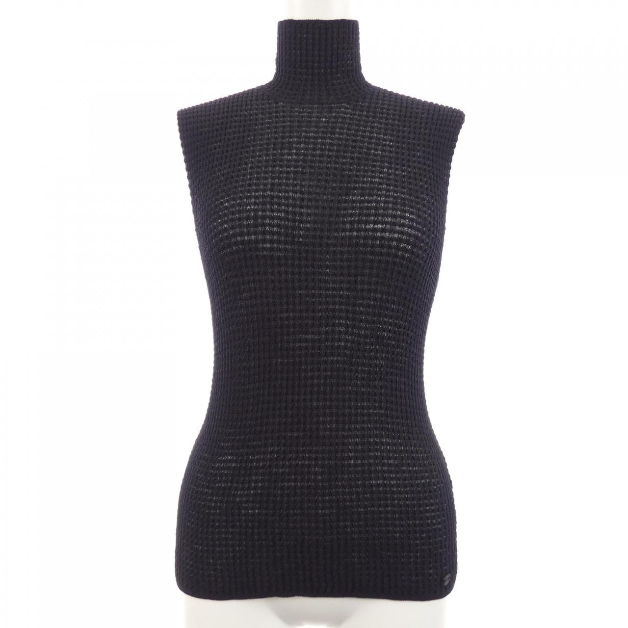 CHANEL シャネル  P62182 K47536 ﾛｺﾞﾗｲﾝ ﾊｲﾈｯｸﾘﾌﾞﾆｯﾄ 34 CHANEL - CHANEL シャネル P62182 K47536 ﾛｺﾞﾗｲﾝ ﾊｲﾈｯｸﾘﾌﾞﾆｯﾄ 34の通販