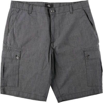 古着 90~00年代 カルバンクライン Calvin klein シャンブレー カーゴショーツ ハーフパンツ メンズw37相当 ヴィンテージ/eaa621402
