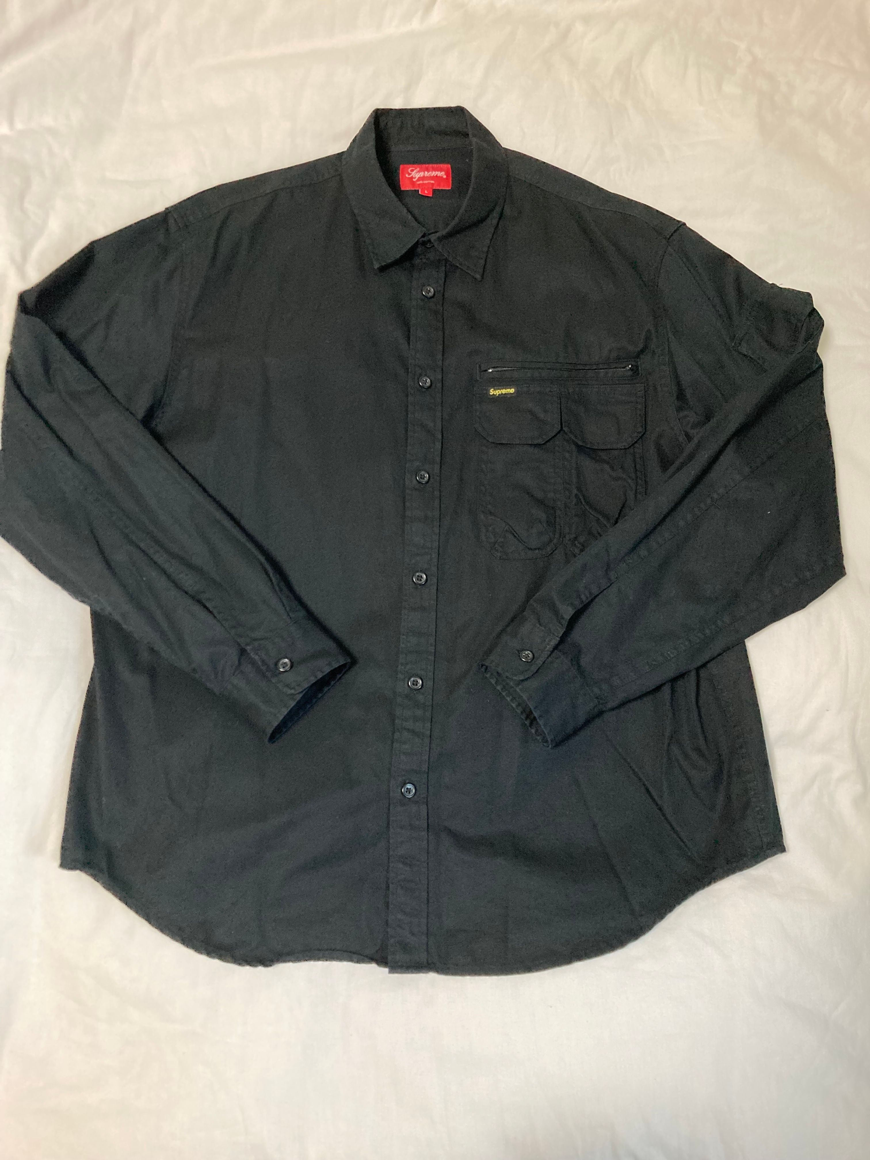 supreme multi pocket shirt 