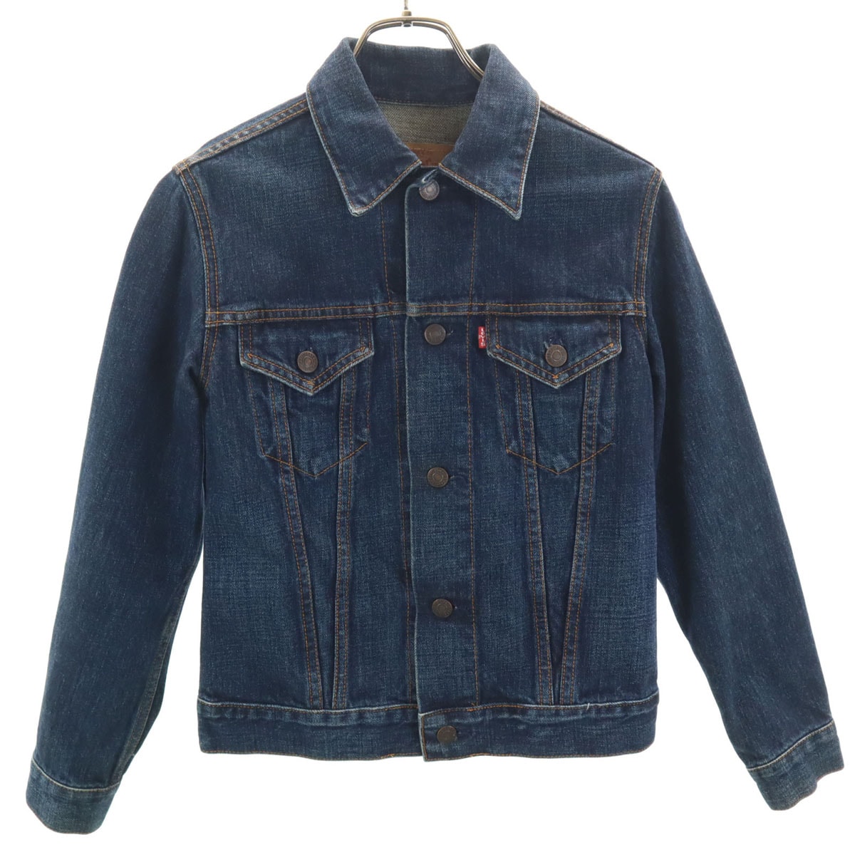Levi's リーバイス 90s 78500 日本製 オールド デニムジャケット S インディゴ ジージャン トラッカー