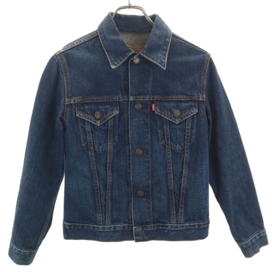 Levi's リーバイス 90s 78500 日本製 オールド デニムジャケット S インディゴ ジージャン トラッカー