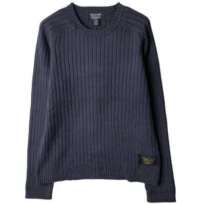 古着 ラルフローレン Ralph Lauren LAUREN JEANS COMPANY リブ編み コットンニットセーター メンズS相当/eaa434794