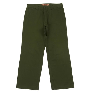 TENDERLOIN テンダーロイン T-20RG Durable Press デュラブルプレス コットン チノ ワーク パンツ グリーン系 S【中古】